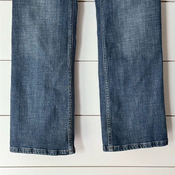 Wrangler Blue Boot Cut Jeans Classic Style Sz 7X32 - Picture 5 of 9